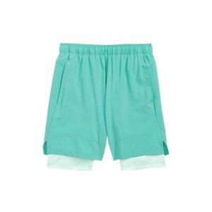 Nike Boys' Yoga 2-in-1 Training Shorts DM8522-392  Size XS